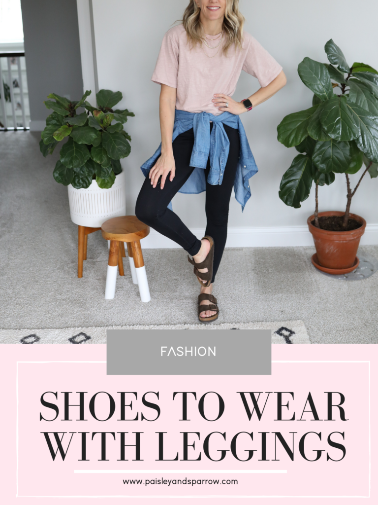 shoes to wear with leggings