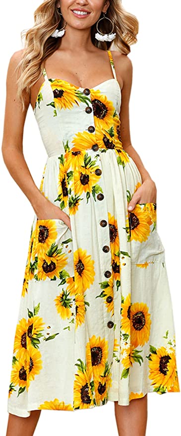 sunflower dress