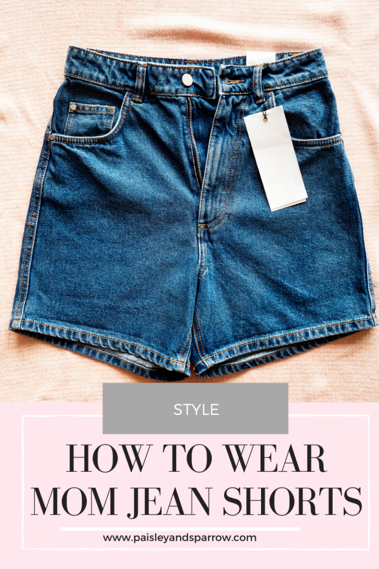 The Best Mom Jean Shorts and How to Wear Them Paisley & Sparrow