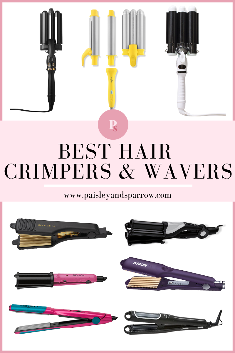 Hair crimpers and outlet wavers