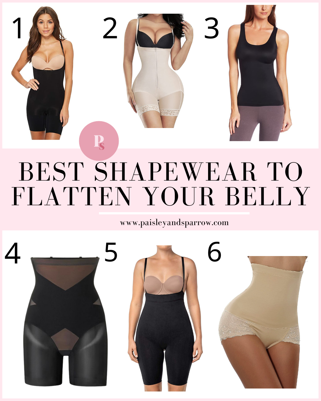 6 Best Shapewear For Lower Belly Pooch Tested 2023 Paisley And Sparrow 8724