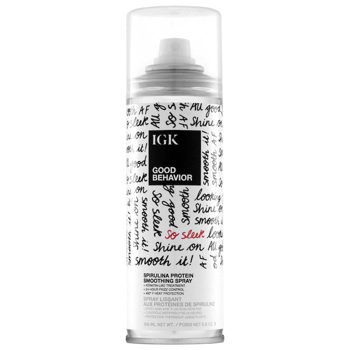 Good Behavior Spirulina Protein Anti-Frizz Smoothing Spray - IGK | Sephora