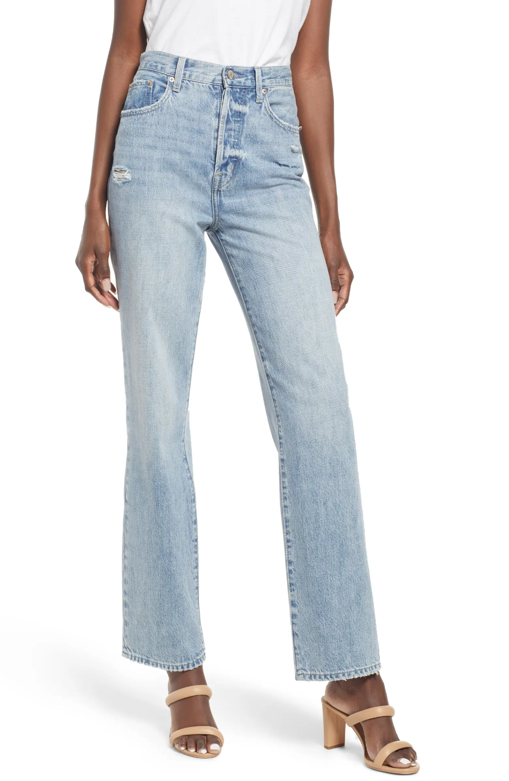 Pistola Cassie High Waist Straight Leg Jeans _ Nordstrom
