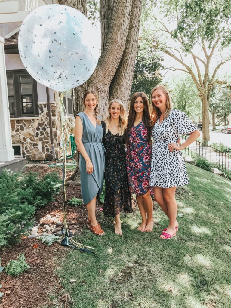 4 women in sundresses