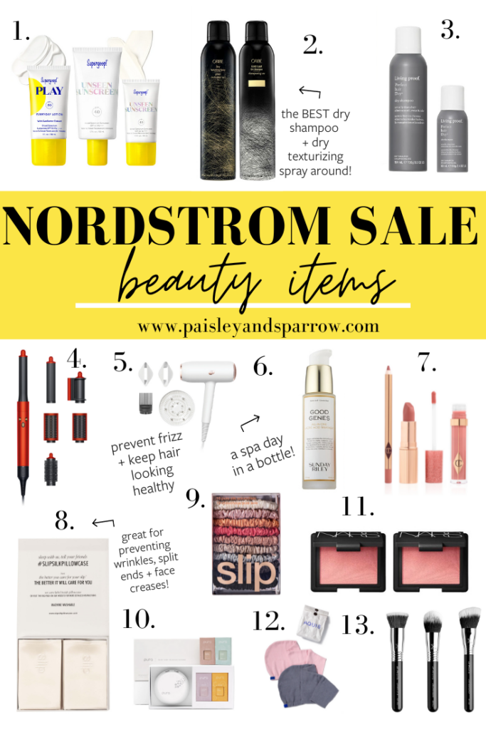 nordstrom sale beauty gear