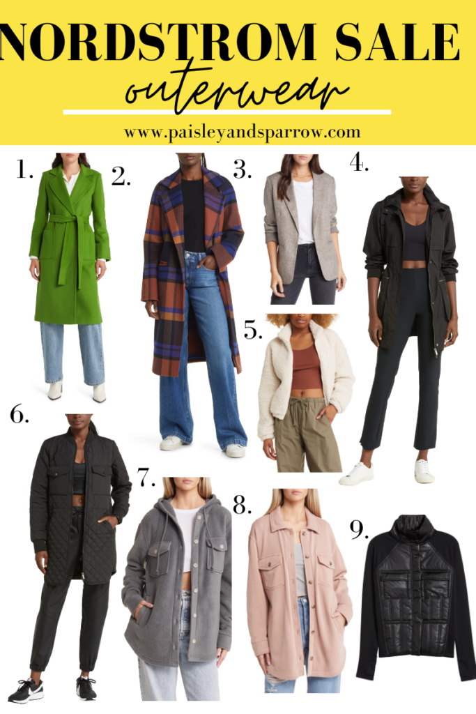 nordstrom sale outerwear