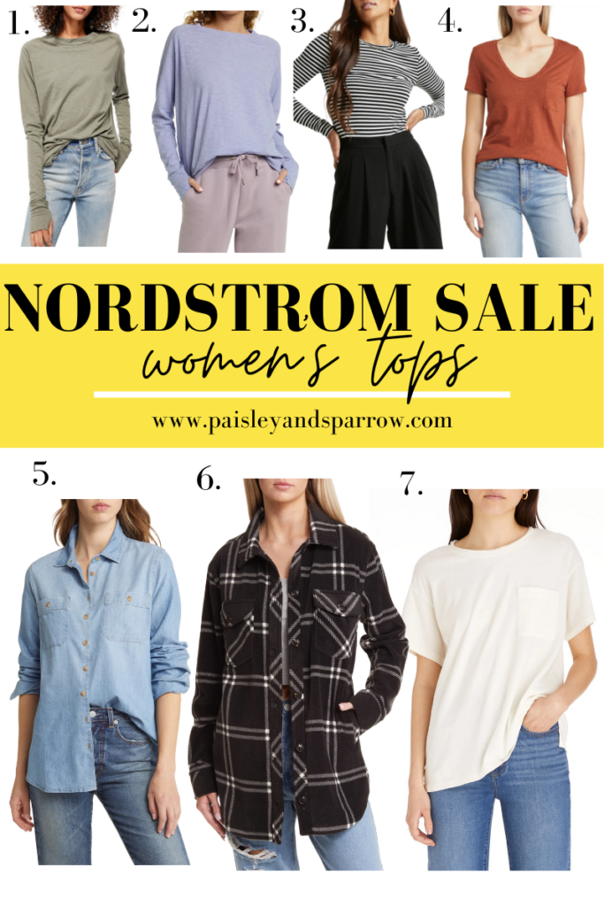 nordstrom sale tops