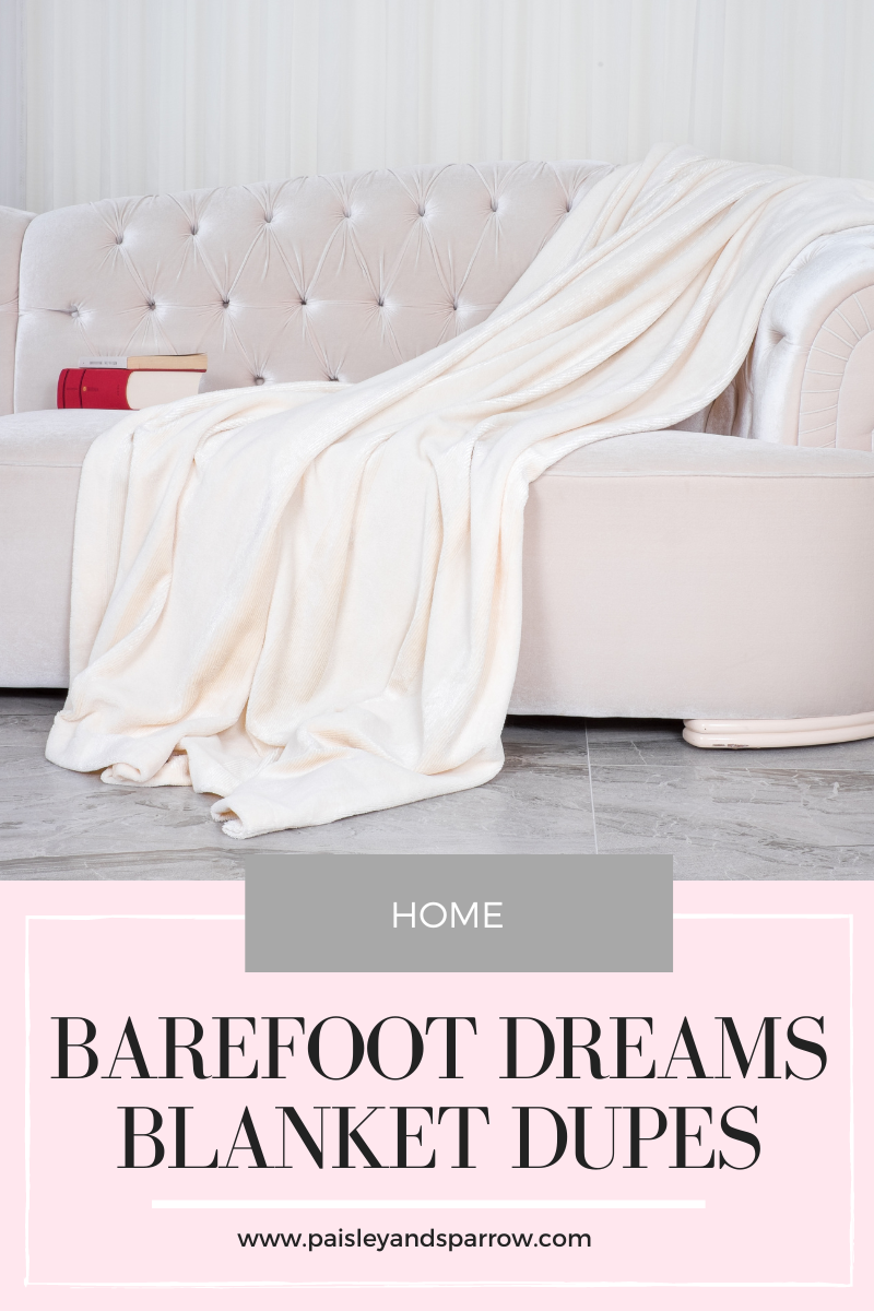 barefoot dreams blanket dupes