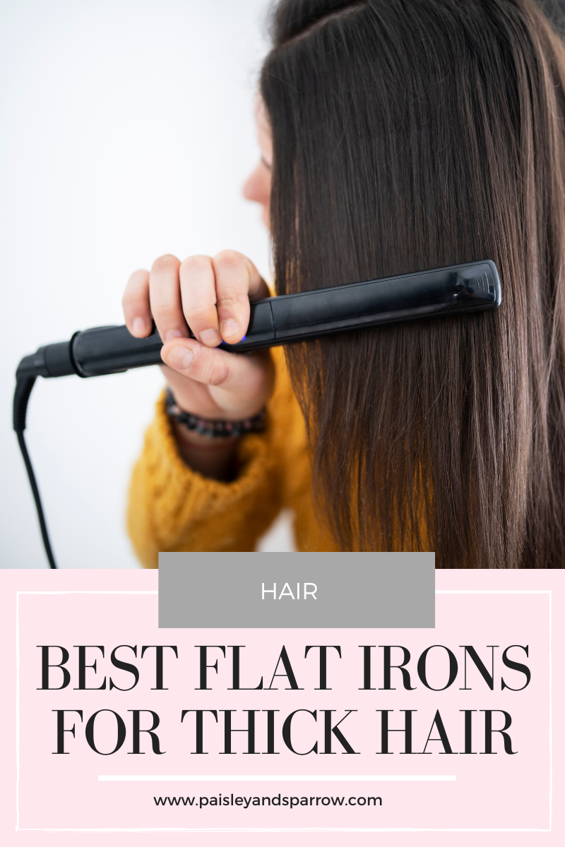 12 Best Flat Irons And Straighteners For Thick Hair Paisley And Sparrow 