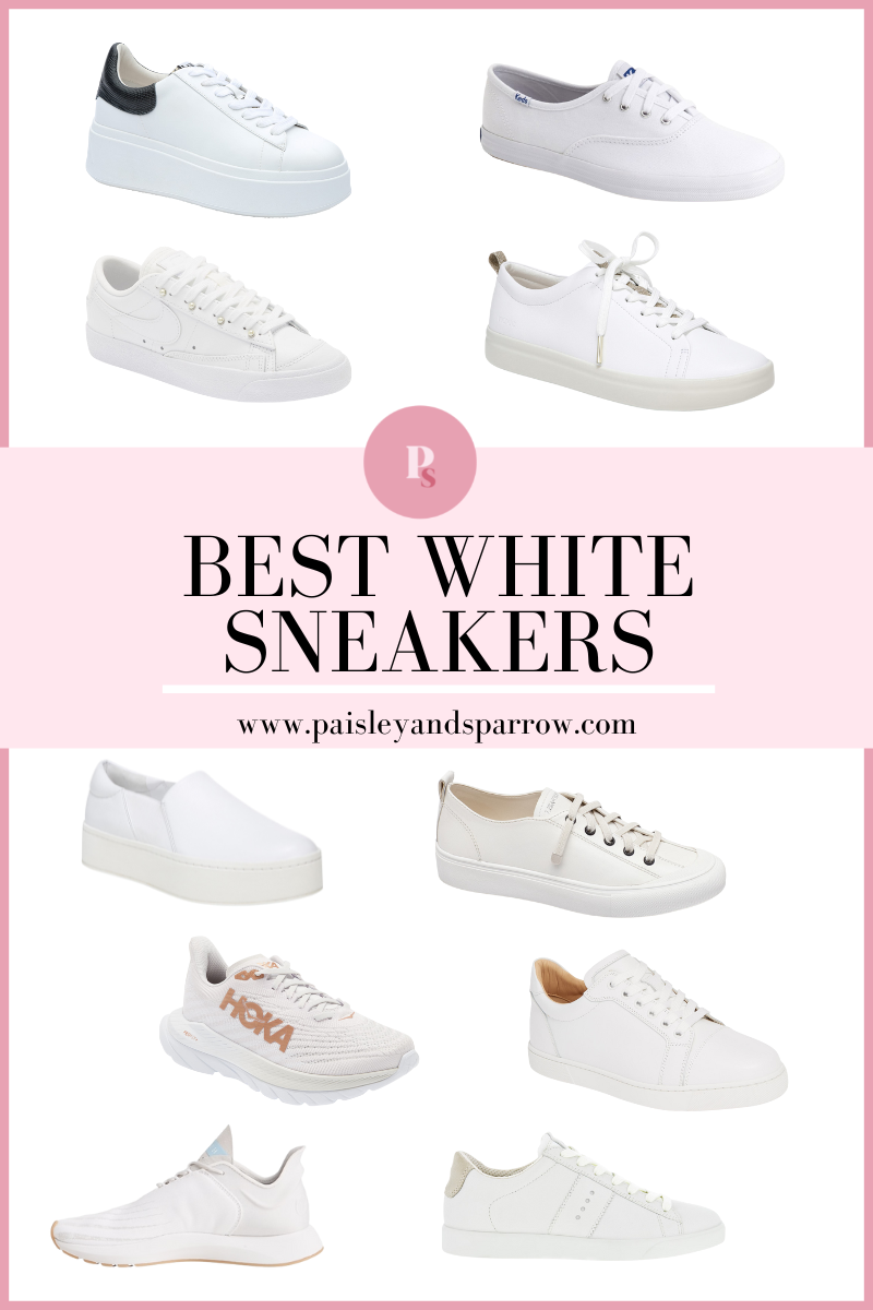 Best White Sneakers For Women 25 Cute Shoes Paisley And Sparrow 7803