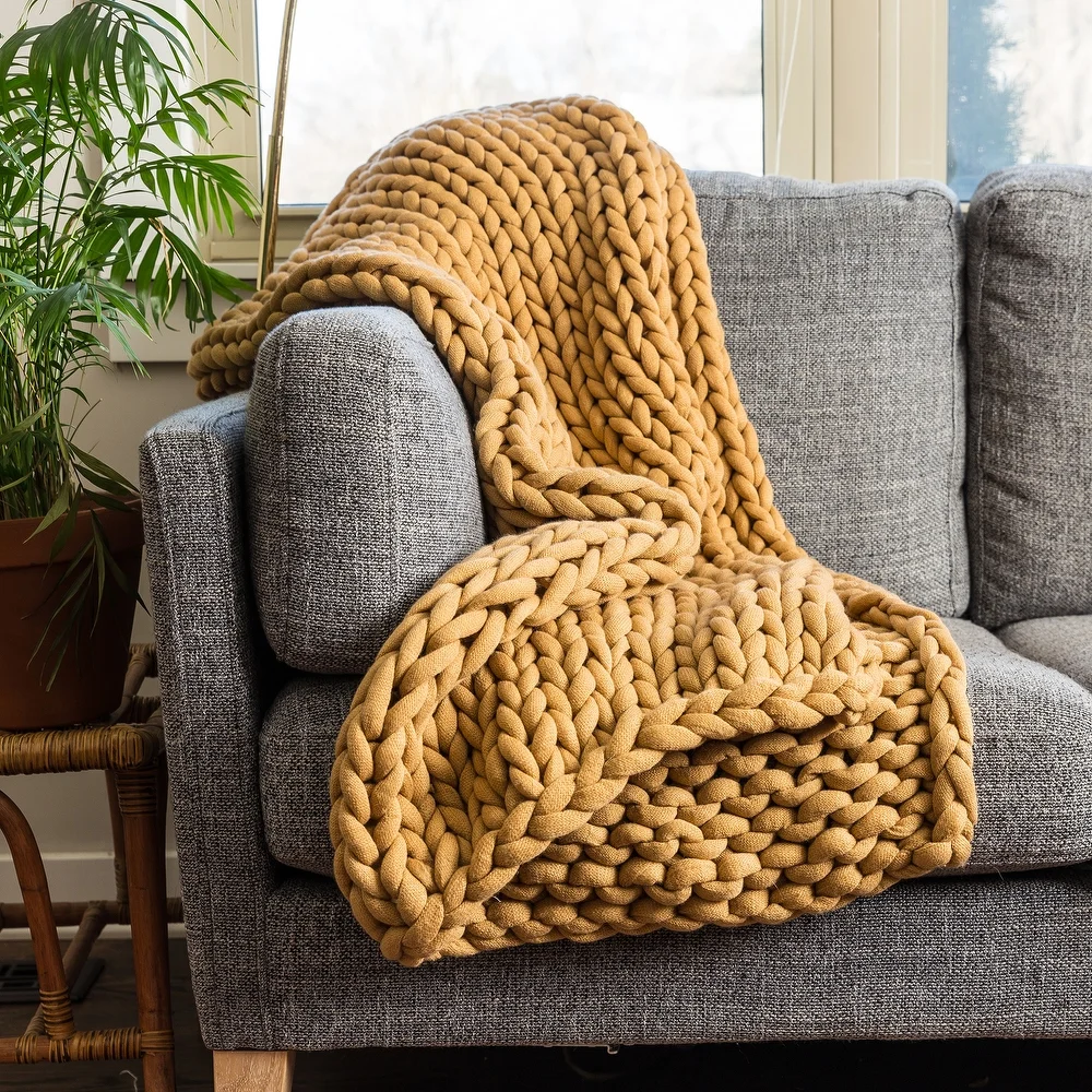 Your Lifestyle by Donna Sharp Chunky Knit Throw