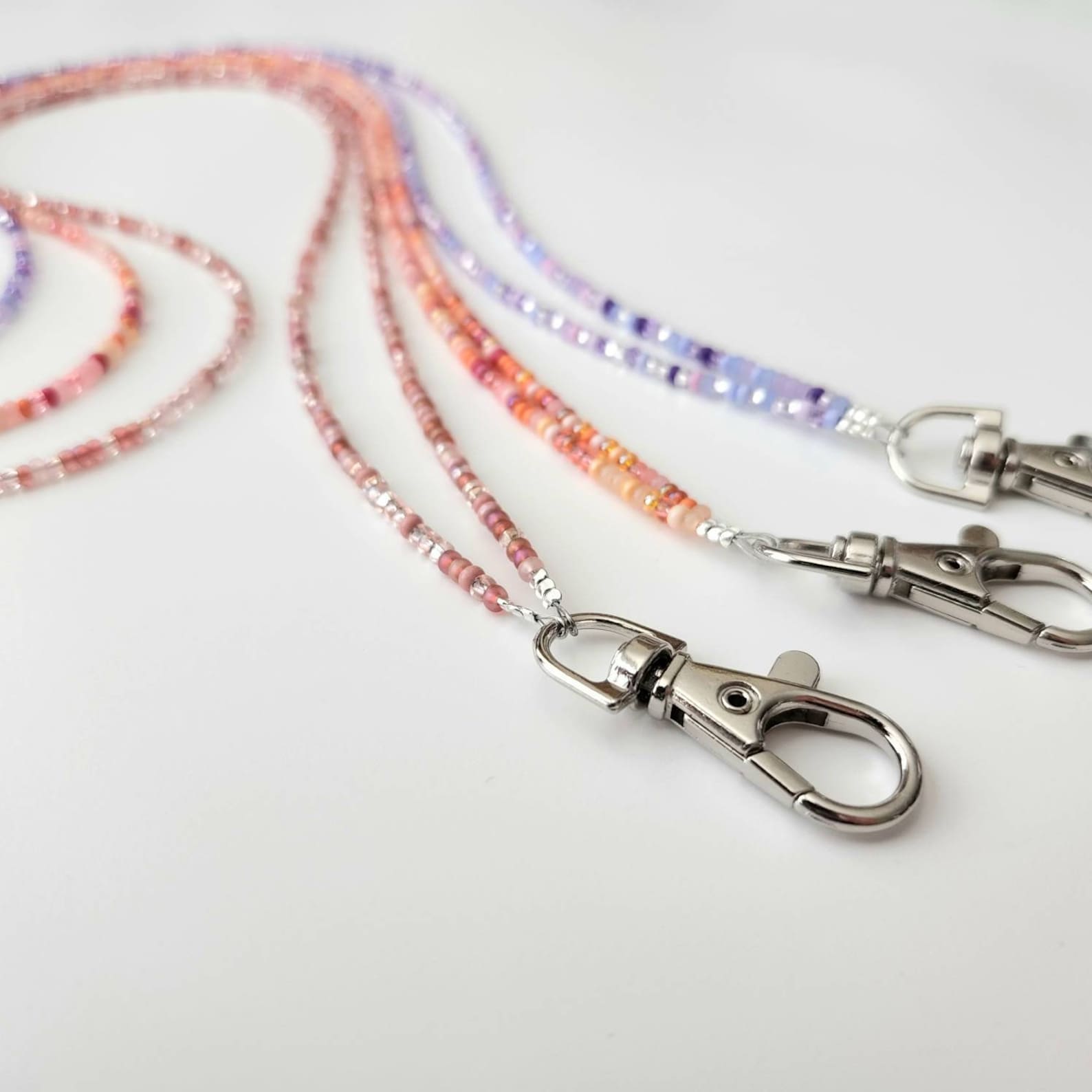 Beaded ID Badge Lanyard