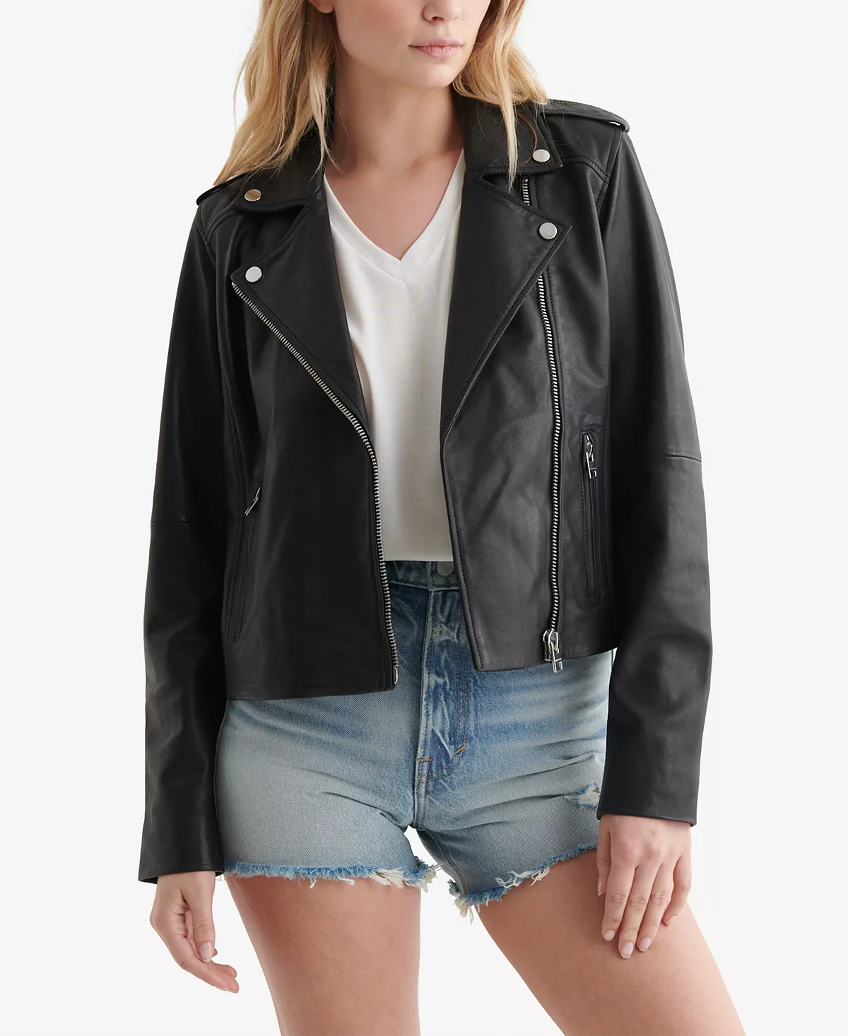 Lucky Leather Moto Jacket
