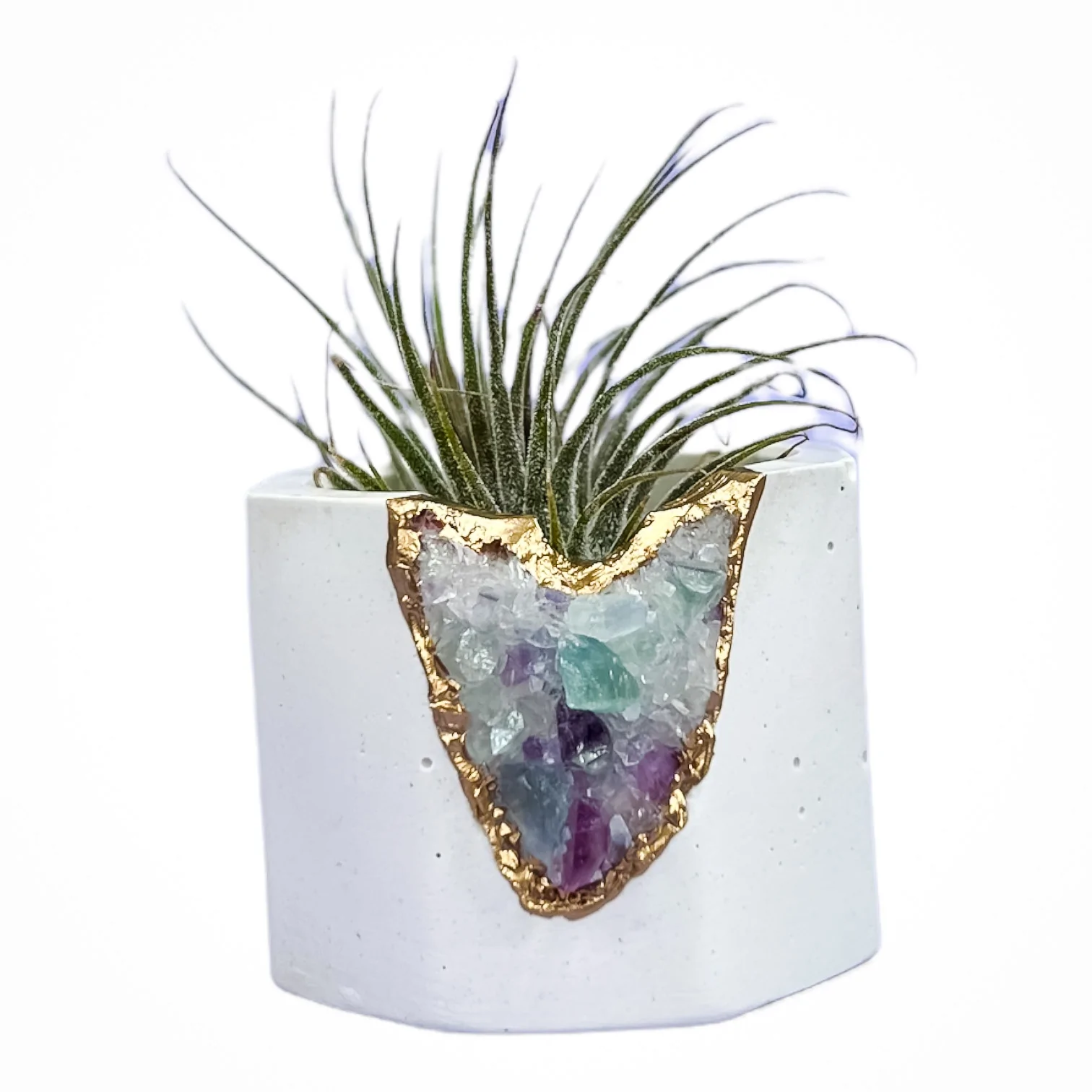 Fluorite Geode Vessel