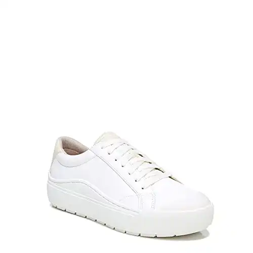 Dr. Scholl's Shoes Women's Time Off Oxford, White, 8.5