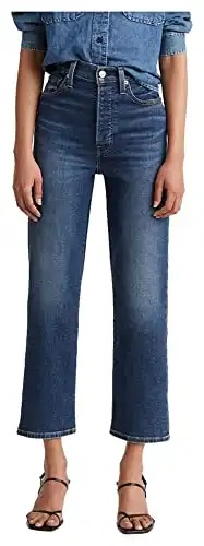 Levi's Women's Ribcage Straight Ankle Jeans, Pick A Draw (Waterless)