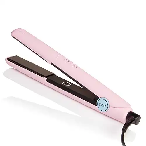 ghd Original Styler - 1 inch Flat Iron, limited edition iD collection, Ceramic Flat Iron, Professional Hair Styler, soft pink, 1 ct.