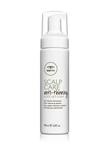 Tea Tree Scalp Care Anti-Thinning Root Lift Foam, Volumizing Mousse, For Thinning Hair