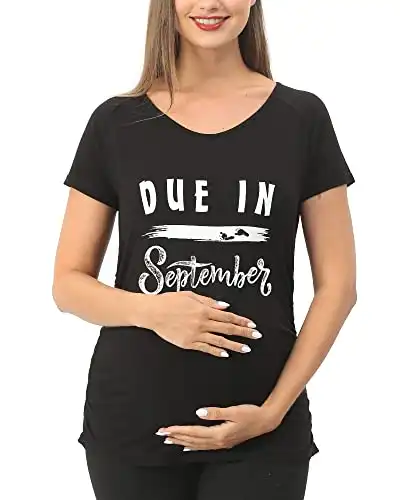 Due in Month Maternity Shirt
