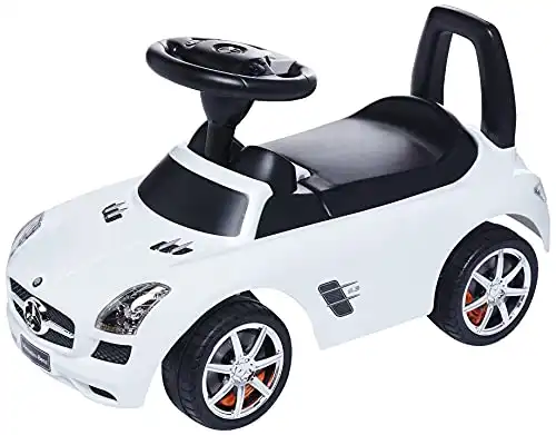 Best Ride On Cars Mercedes Benz Push Car, White