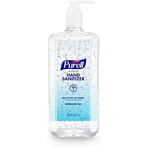 Purell Advanced Hand Sanitizer Refreshing Gel, Clean Scent, 1 Liter Pump Bottle