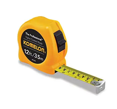 Komelon 4912IM The Professional 12-Foot Inch/Metric Scale Power Tape