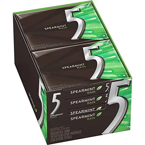 5 Gum Spearmint Rain