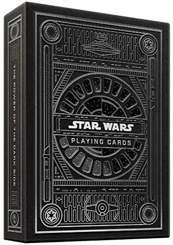 theory11 Star Wars Playing Cards Silver Edition - Dark Side (Grey)