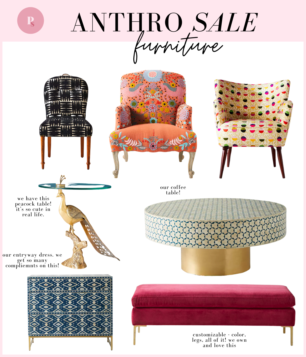 anthro furniture sale