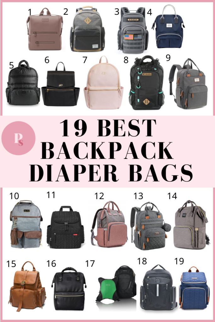 19 Best Diaper Bag Backpacks Paisley & Sparrow