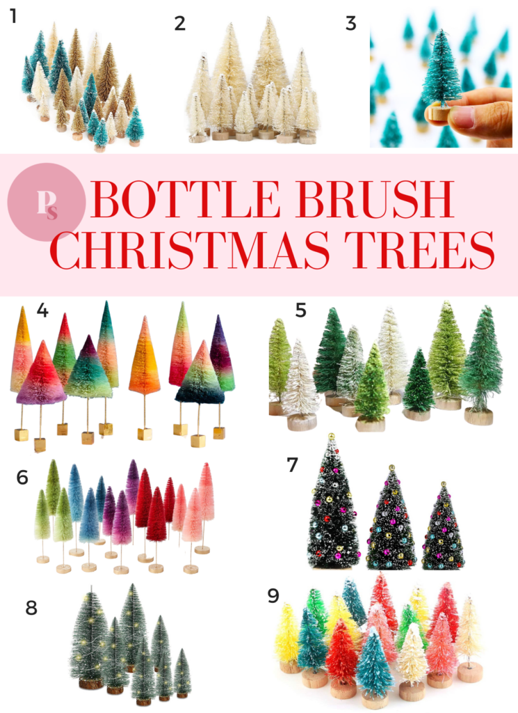 Bottle Brush Christmas Trees | atelier-yuwa.ciao.jp