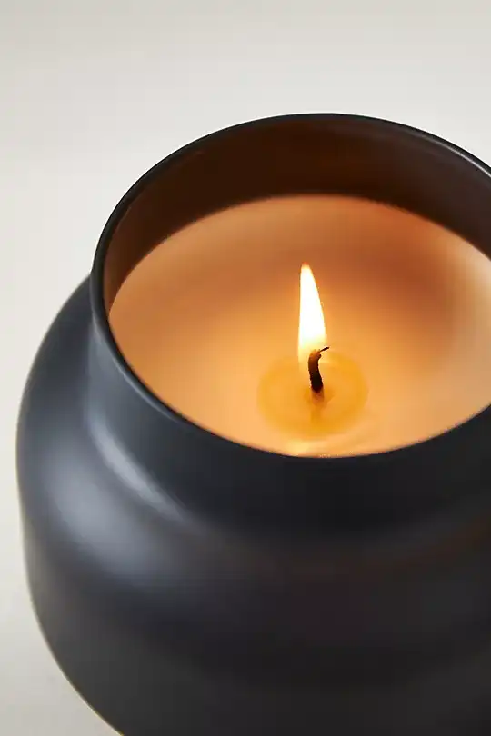 Capri Blue Volcano Matte Black Jar Candle