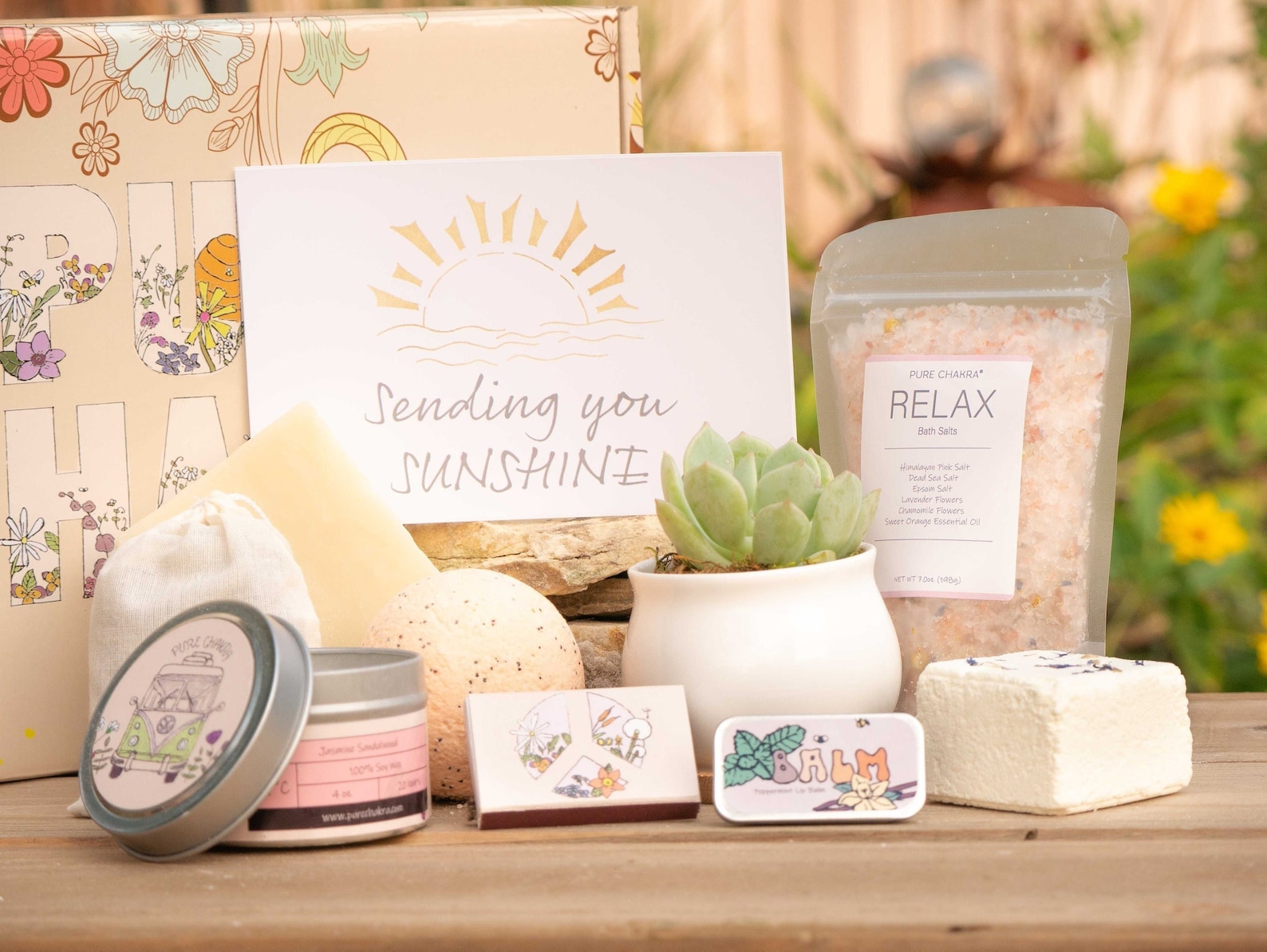 Succulent Gift Box