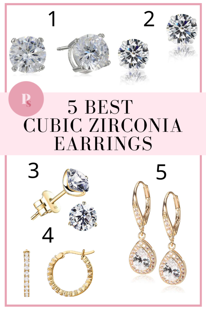 Cubic Zirconia Crystal Stud Earring for Girls | FashionCrab.com