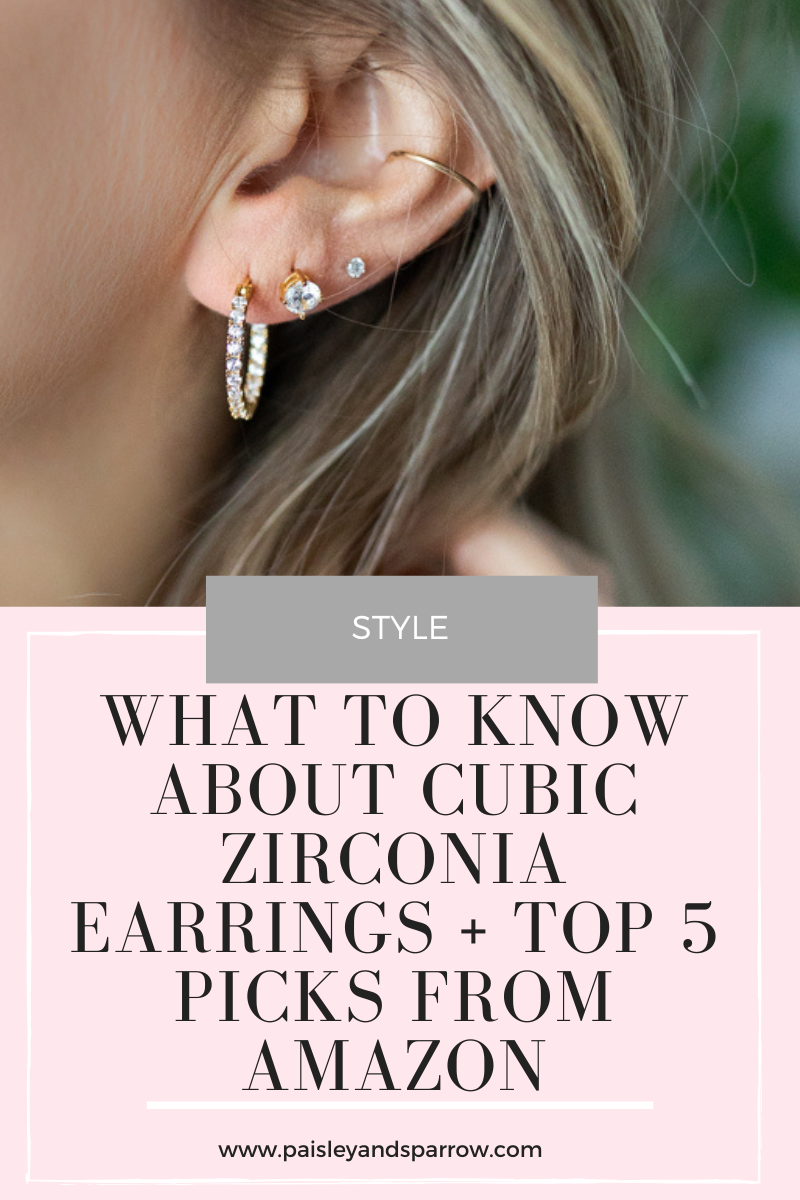 5 BEST Cubic Zirconia Earrings