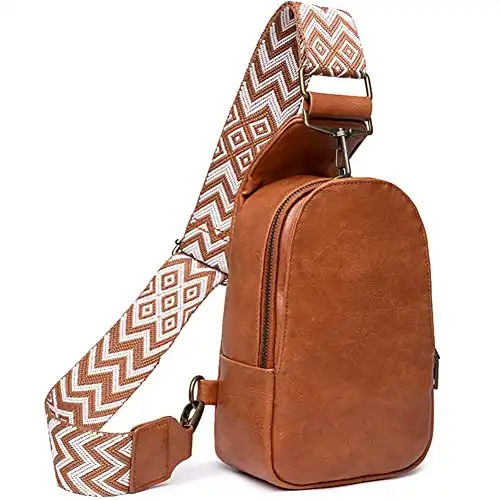 Simple Designer Crossbody Bag for Women - Shoulder PU Leather Ladies M –  IVENCI.COM