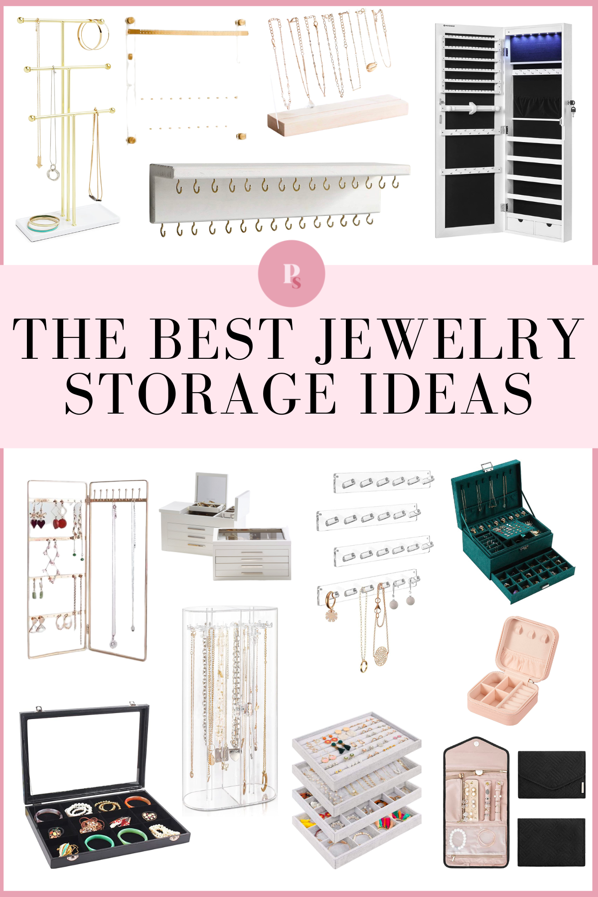 best jewelry storage ideas