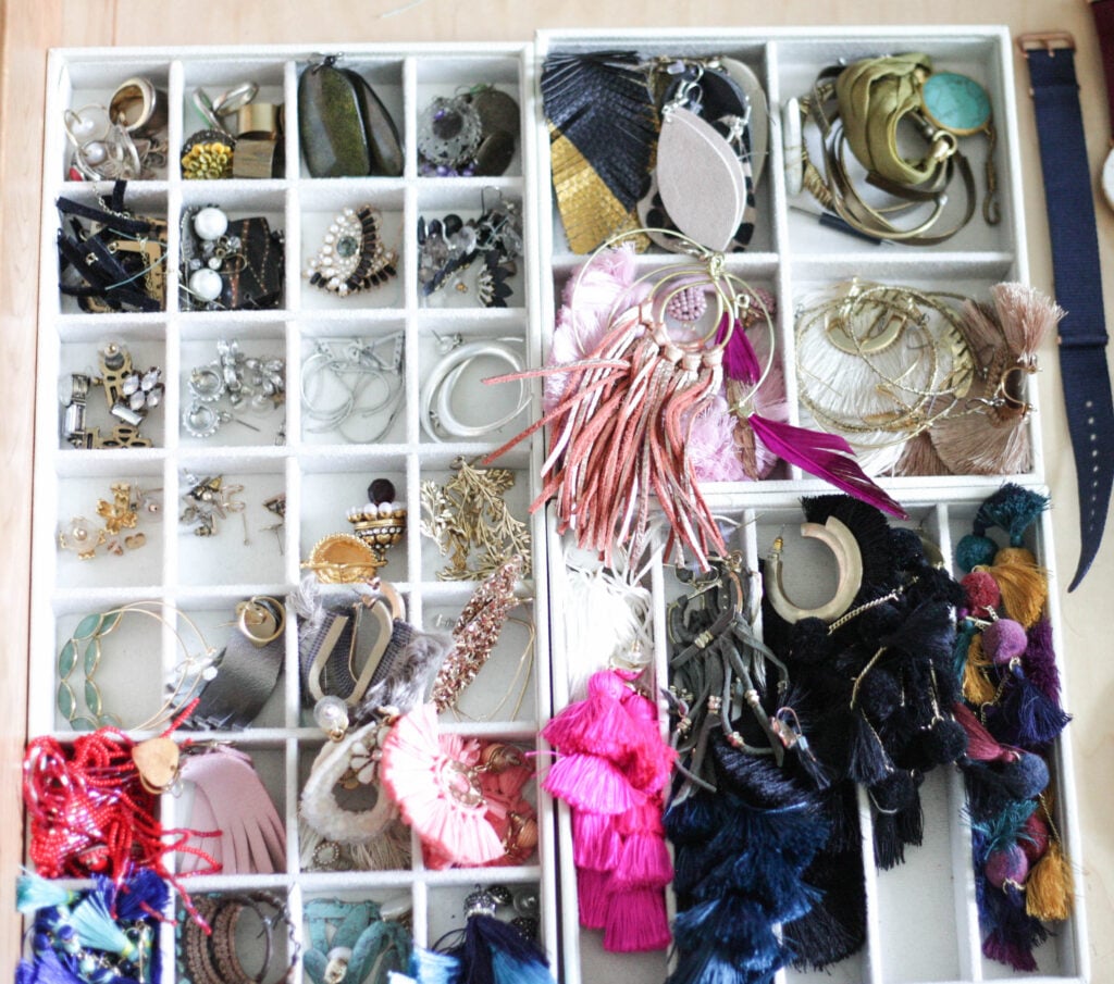 DIY Jewelry Organization