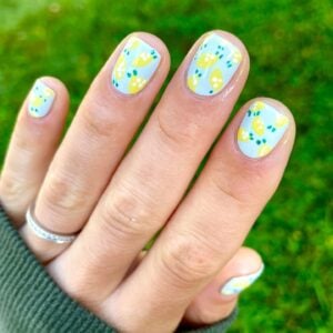 37 Cute Summer Themed Nail Designs To Try For 2024 Paisley Sparrow   Gracie @paintbynaptime • Instagram Photos And Videos 7 300x300 