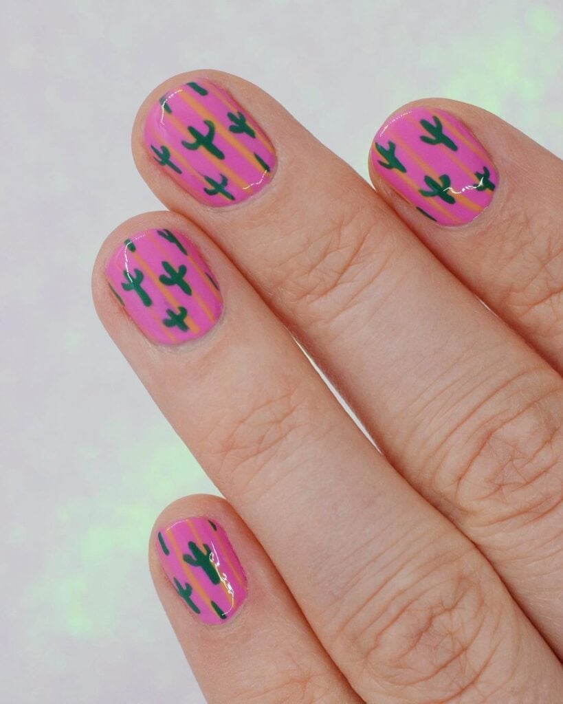 22 Hot Pink Nail Art Ideas for 2024 - Paisley & Sparrow