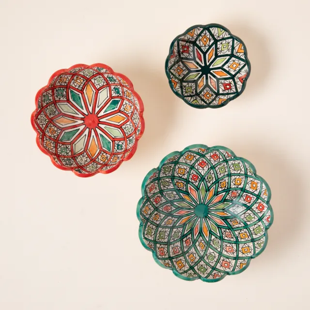 Mixed Moroccan Serving Dishes