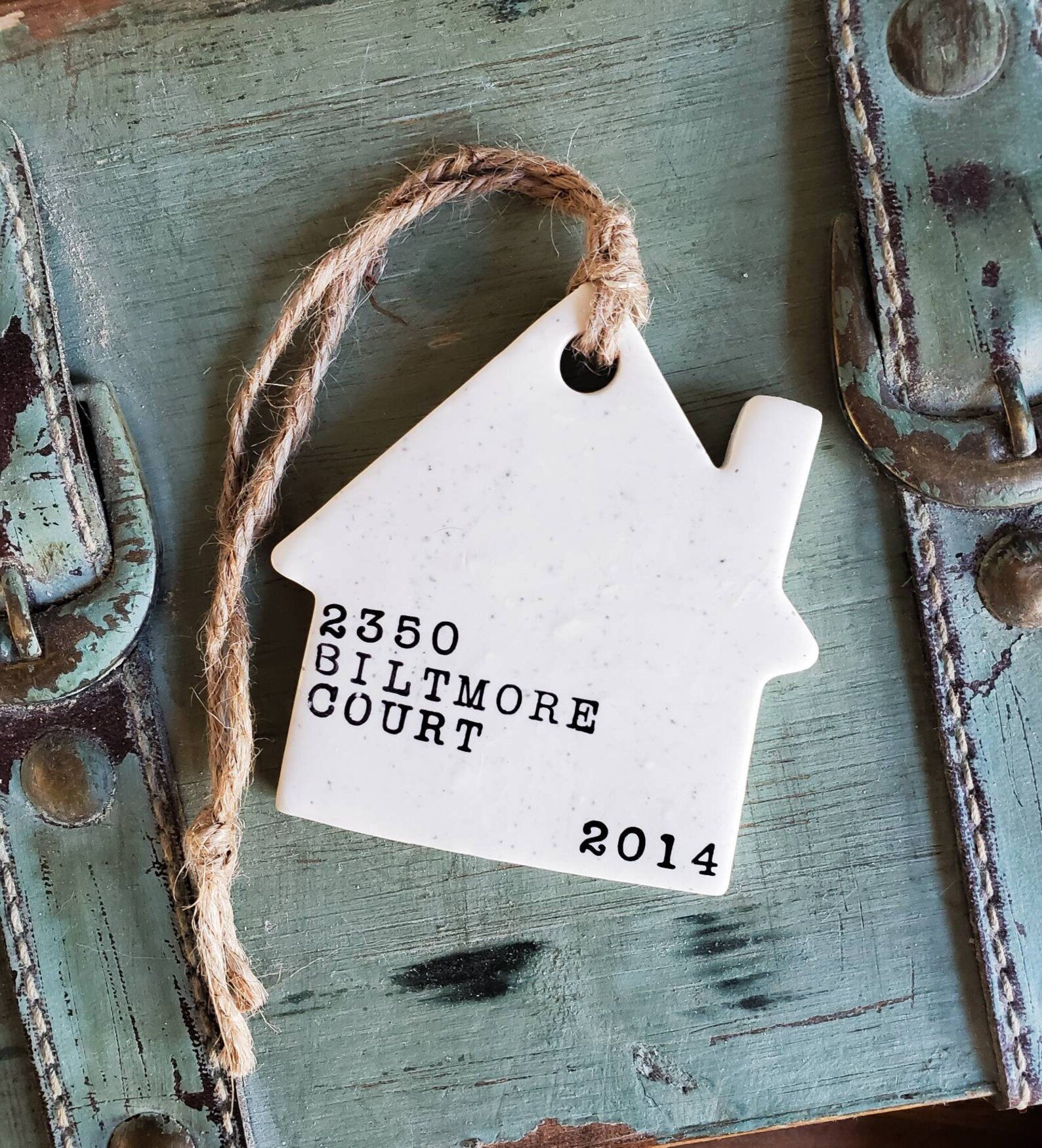 Personalized First Home Christmas Ornament