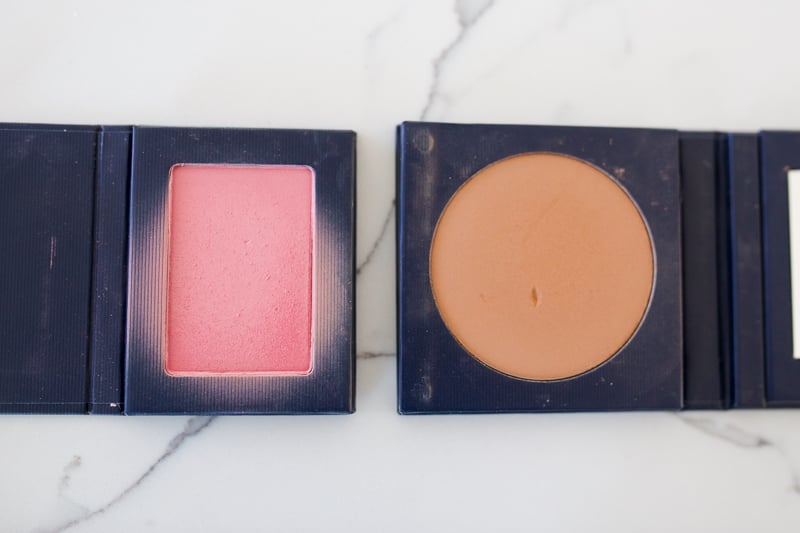 bronzer and blush