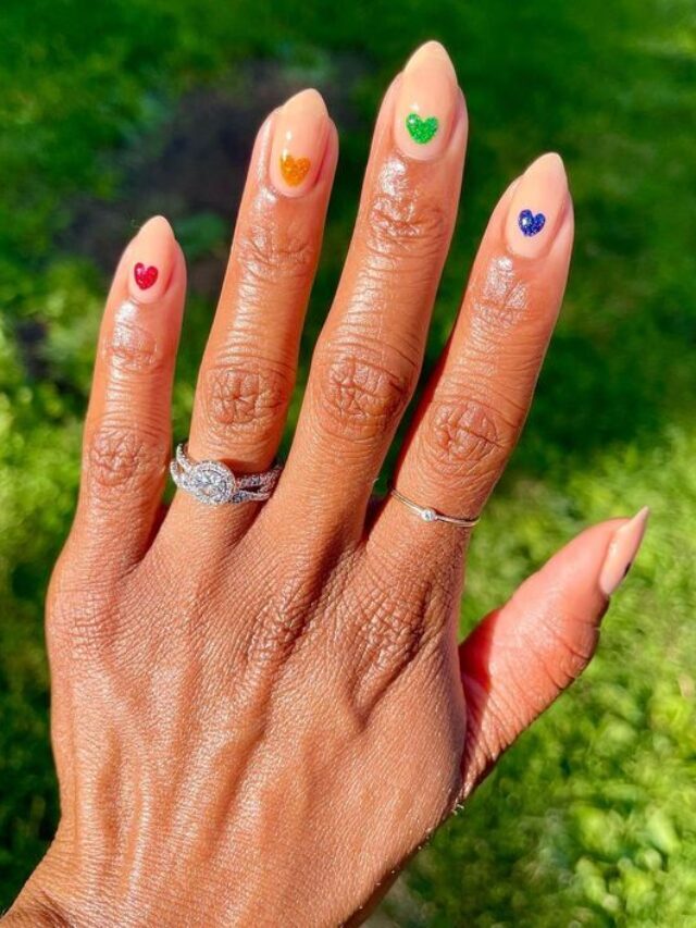 5 Heart Nail Designs for Summer