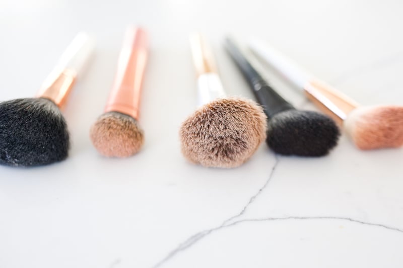 makeup brushes