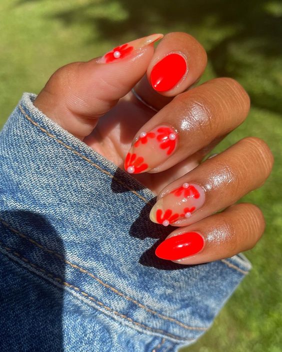 Best Floral Nail Art Designs for Short Nails  Best Nail Polish Designs for  Short Nails  Vogue India  Vogue India