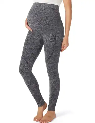 Seamless Over The Belly Pregnancy Leggings
