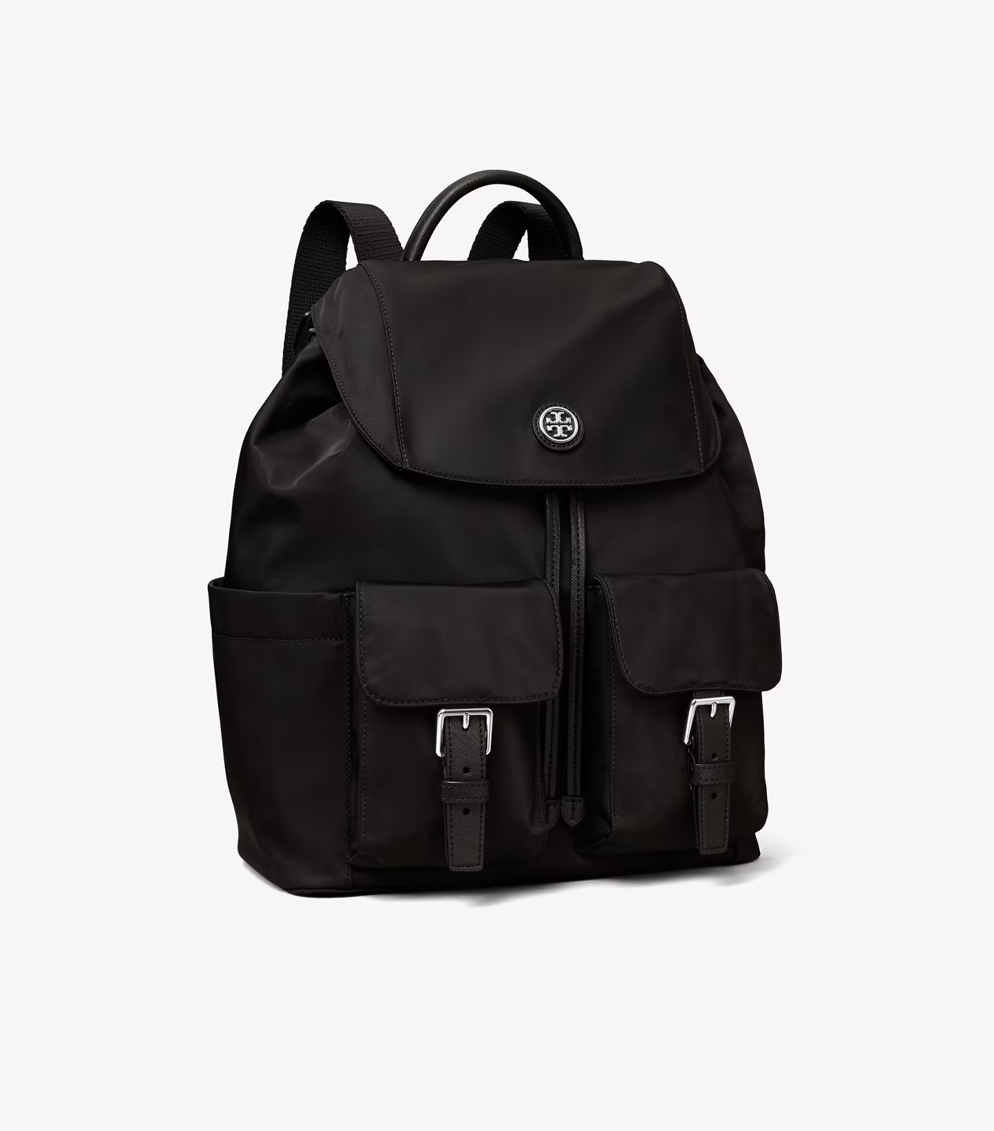 Nylon Flap Backpack