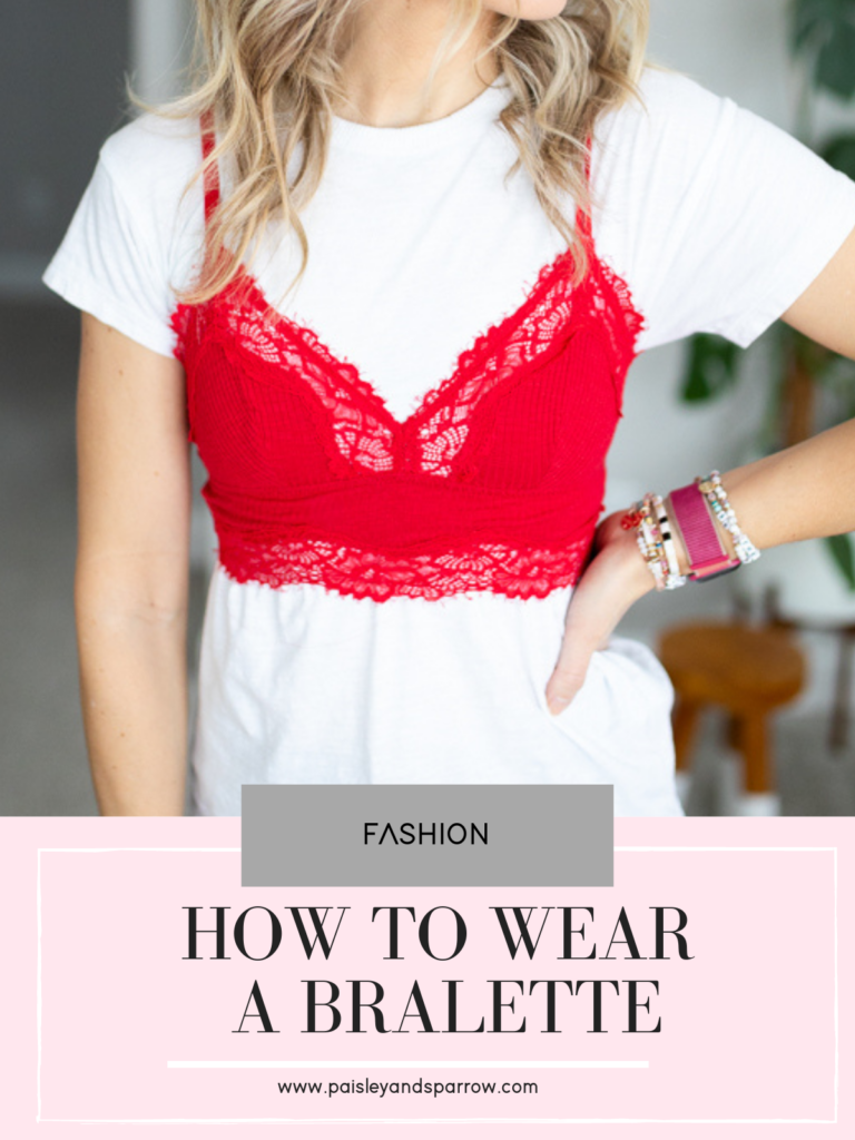 how to wear a bralette