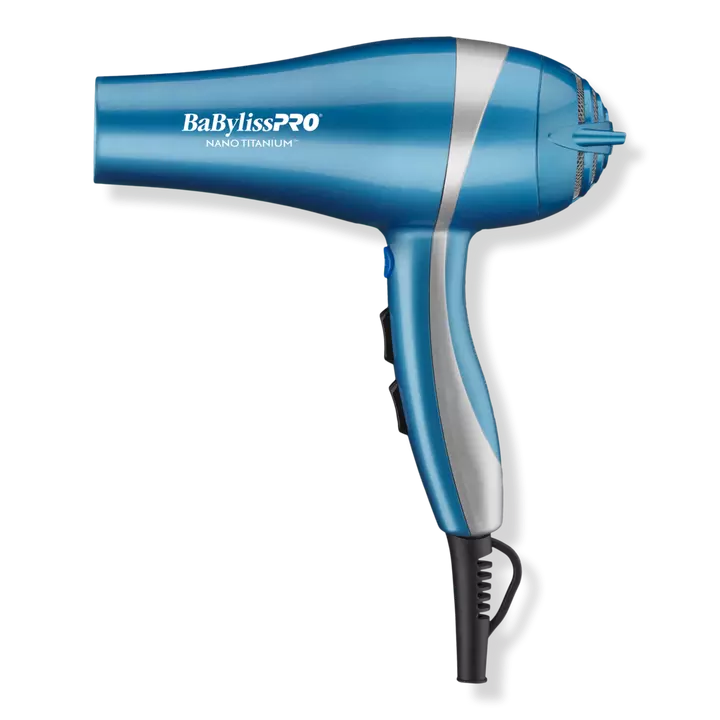 BaBylissPRO Hair Dryer, Nano Titanium 2000-Watt Blow Dryer